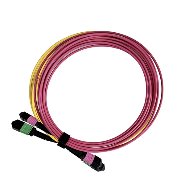 How many meters of multimode optical cable 