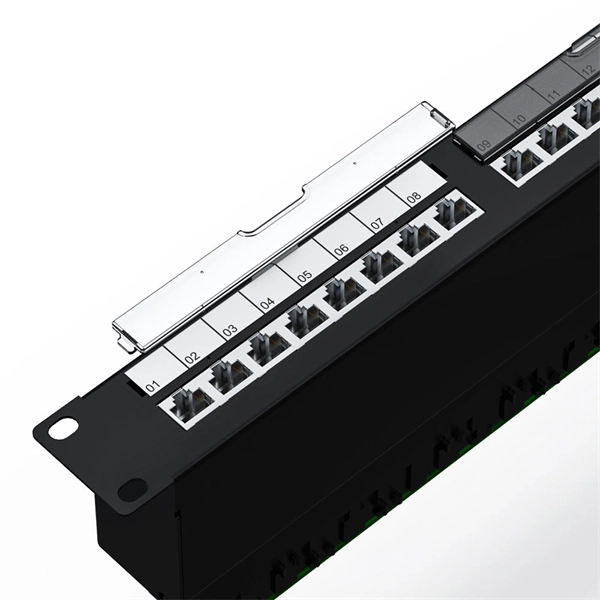 Fiber optic sensor measures minute widths