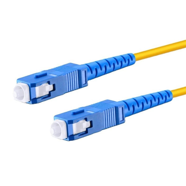 Panel with one fiber optic interface and two broadband interfaces