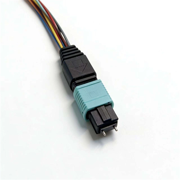 Diagram of Six-Core Fiber Optic Splice Box Connection Method