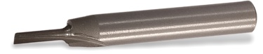 Straight bit, 2 Flute, TCT - 2.4 mm cutting width